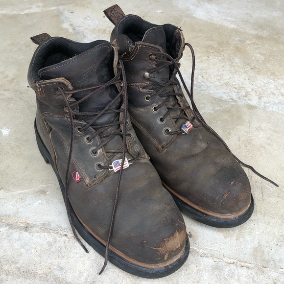 red wing oil resistant work boots